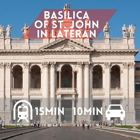 Apartamento -15Min Dal Colosseo- Aria Condizionata & Netflix Gratis Roma Exterior foto